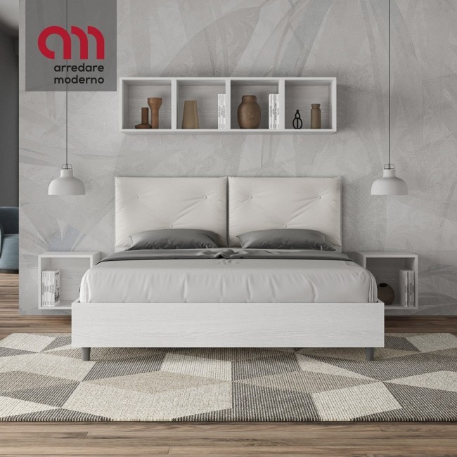 Ityhome Egos cama doble cojín Appia - Arredare Moderno