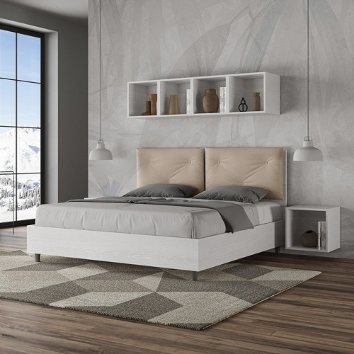 Ityhome Egos cama doble cojín Appia - Arredare Moderno