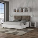 Ityhome Egos cama doble cojín Appia - Arredare Moderno