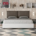 Cama doble Ityhome Egos con cojín Antea - Arredare Moderno