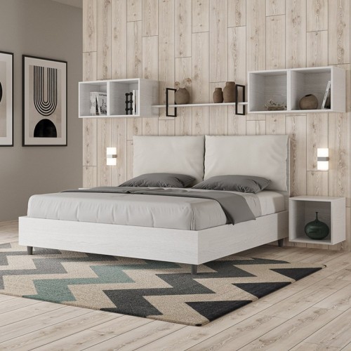 Cama doble Ityhome Egos con cojín Antea - Arredare Moderno