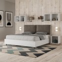 Cama doble Ityhome Egos con cojín Antea - Arredare Moderno