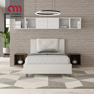 Ityhome Appia cama una plaza y media con contenedor - Arredare Moderno