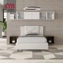 Ityhome Annalisa cama una plaza y media con contenedor - Arredare Moderno