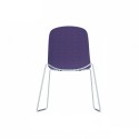 Pure Loop Mono Infiniti Design Silla de trineo tapizada