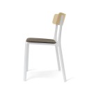 Ruelle  Infiniti Design Silla espaldar de madera con panel