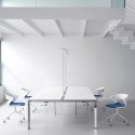 Kicca Kastel Silla de oficina giratoria de 4 pies y ruedas