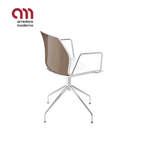 Kalea Kastel Silla de oficina giratoria con reposabrazos