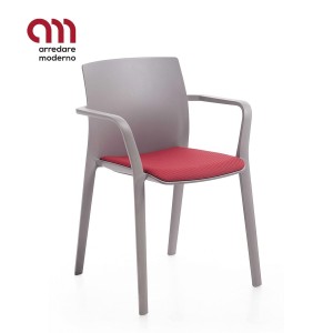 Klia Kastel Silla de oficina tapizada con reposabrazos