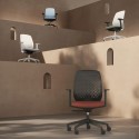 Key Smart Kastel Silla de oficina con reposabrazos