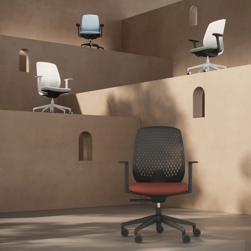 Key Smart Kastel Silla de oficina con reposabrazos