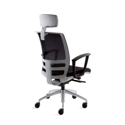 Konica Kastel Silla de oficina ergonómica con reposabrazos