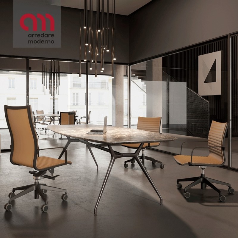 Kruna Plus Linear Kastel Silla de oficina ergonómica