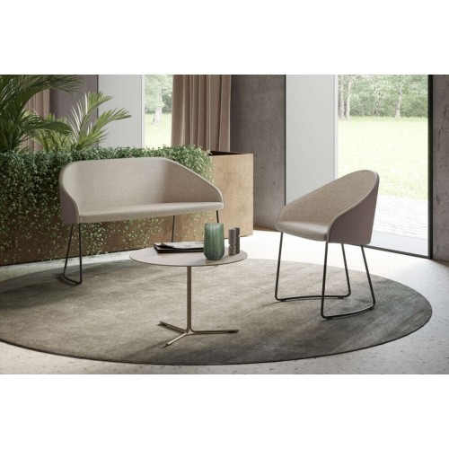 Kameo Kastel Silla de oficina trineo