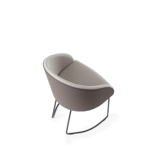 Kameo Kastel Silla de oficina trineo