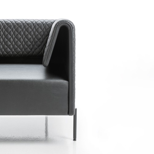 Klint Kastel Silla de sala de espera acolchado