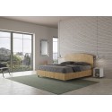 Cama doble de madera Ityhome Dora - Arredare Moderno