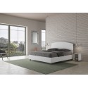 Cama doble de madera Ityhome Dora - Arredare Moderno
