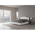Cama doble de madera Ityhome Dores - Arredare Moderno