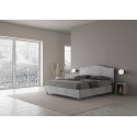 Cama doble de madera Ityhome Dores - Arredare Moderno
