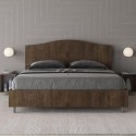 Cama doble de madera Ityhome Dores - Arredare Moderno
