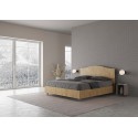Cama doble de madera Ityhome Dores - Arredare Moderno