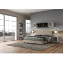 Cama doble de madera Ityhome Naspy - Arredare Moderno