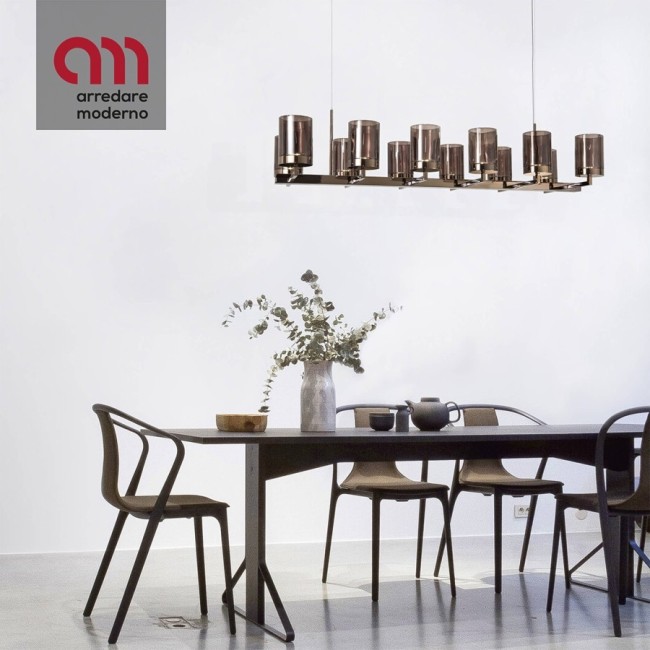 Quarzo 725/L Incanto Italamp Lámpara de suspensión