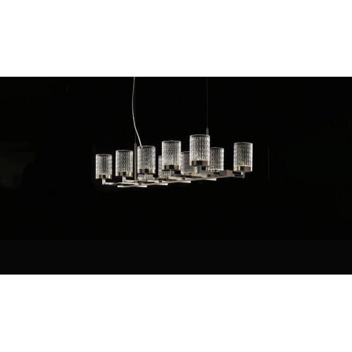 Quarzo 725/L Incanto Italamp Lámpara de suspensión