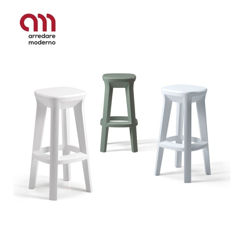 Frozen Square Stool Plust  Taburete