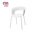 Miss B antishock Scab Silla 4 patas marco pintado
