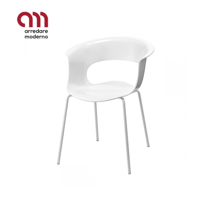 Miss B antishock Scab Silla 4 patas marco pintado