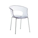 Miss B antishock Scab Silla 4 patas marco pintado