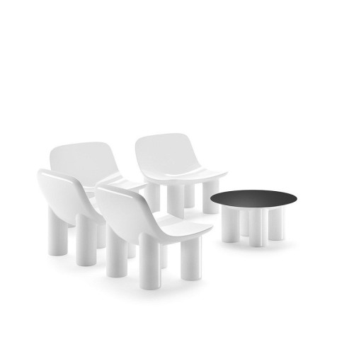 Big Cut Plust Sillón con almohadas