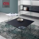 Shape Pezzani Mesita en vidrio, marmol o laminado