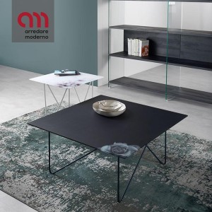 Shape Pezzani Mesita en vidrio, marmol o laminado