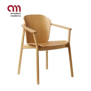 Finn all wood Scab Design Silla con reposabrazos