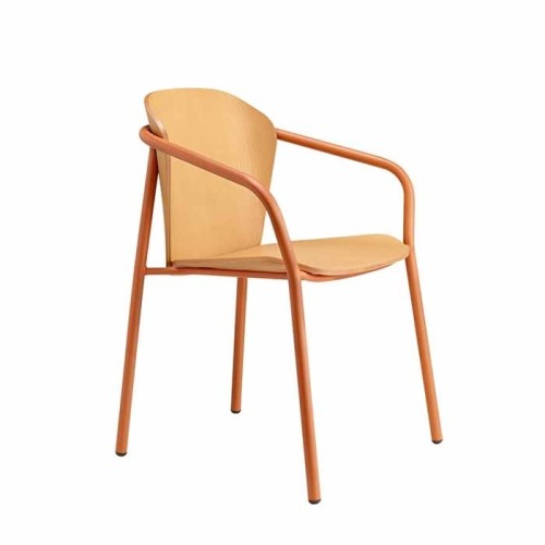 Finn metal wood Scab Design slla moderna