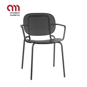Si-Si Dots Scab Design Silla con reposabrazos