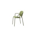 Si-Si Dots Scab Design Silla con reposabrazos
