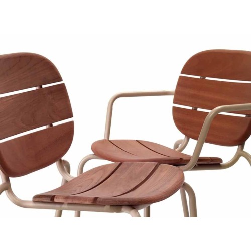 Si-Si wood Scab Design Silla