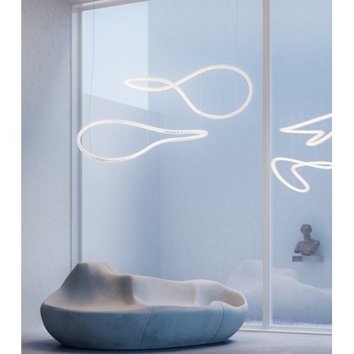 Squiggle Rotaliana Lámpara de suspensión