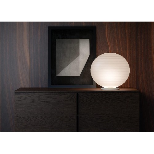 Flow Glass Rotaliana lámpara de mesa