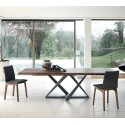 Alfa Bontempi Silla en madera con cojin