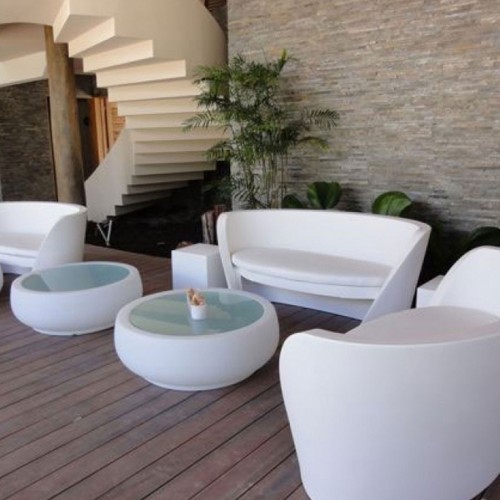 Chubby Side Table Slide Mesita