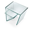 Mesa de centro Zen Tonelli en vidrio