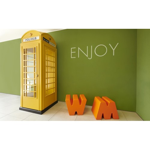 Double U Slide Taburete