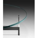 After9 Tonelli Design Mesita tapa de cristal