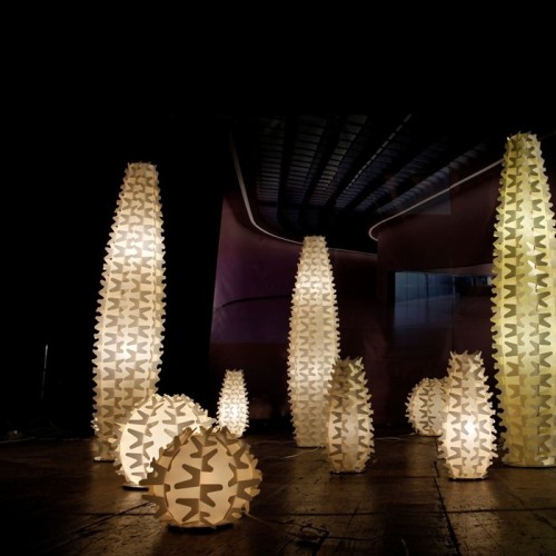 Cactus Gold Slamp Lámpara de pie