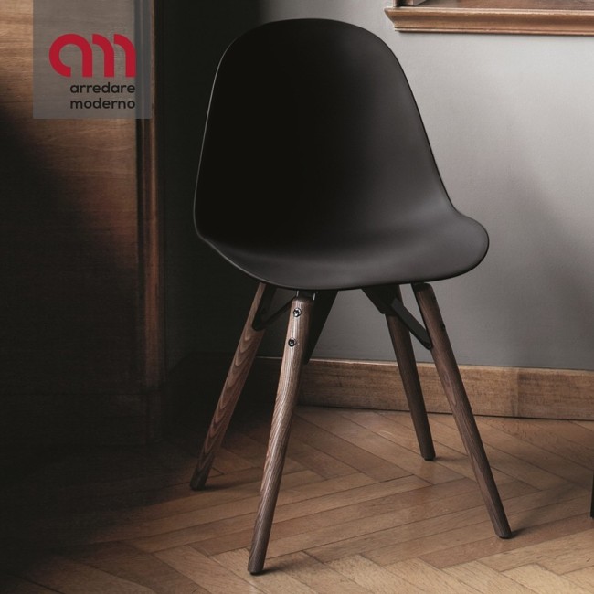 Mood Bontempi Casa Silla en madera